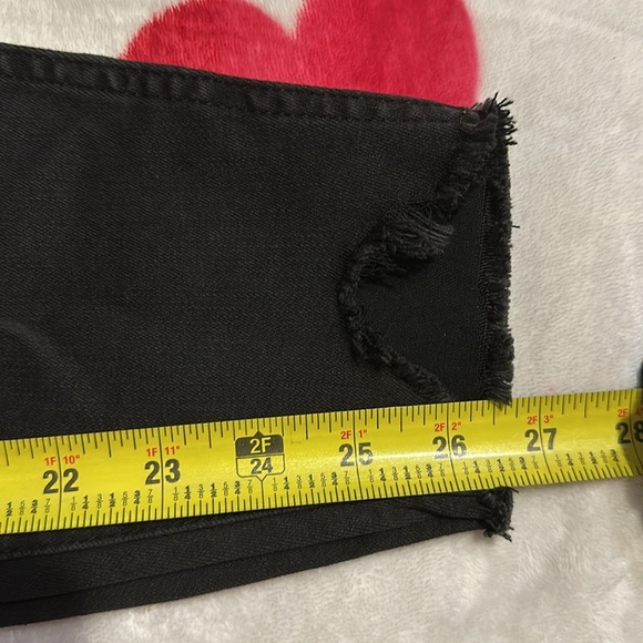 NWT Kut From The Kloth High Rise Fab Ab Ankle Skinny Raw Hem (Washed Black) - Picture 10 of 16